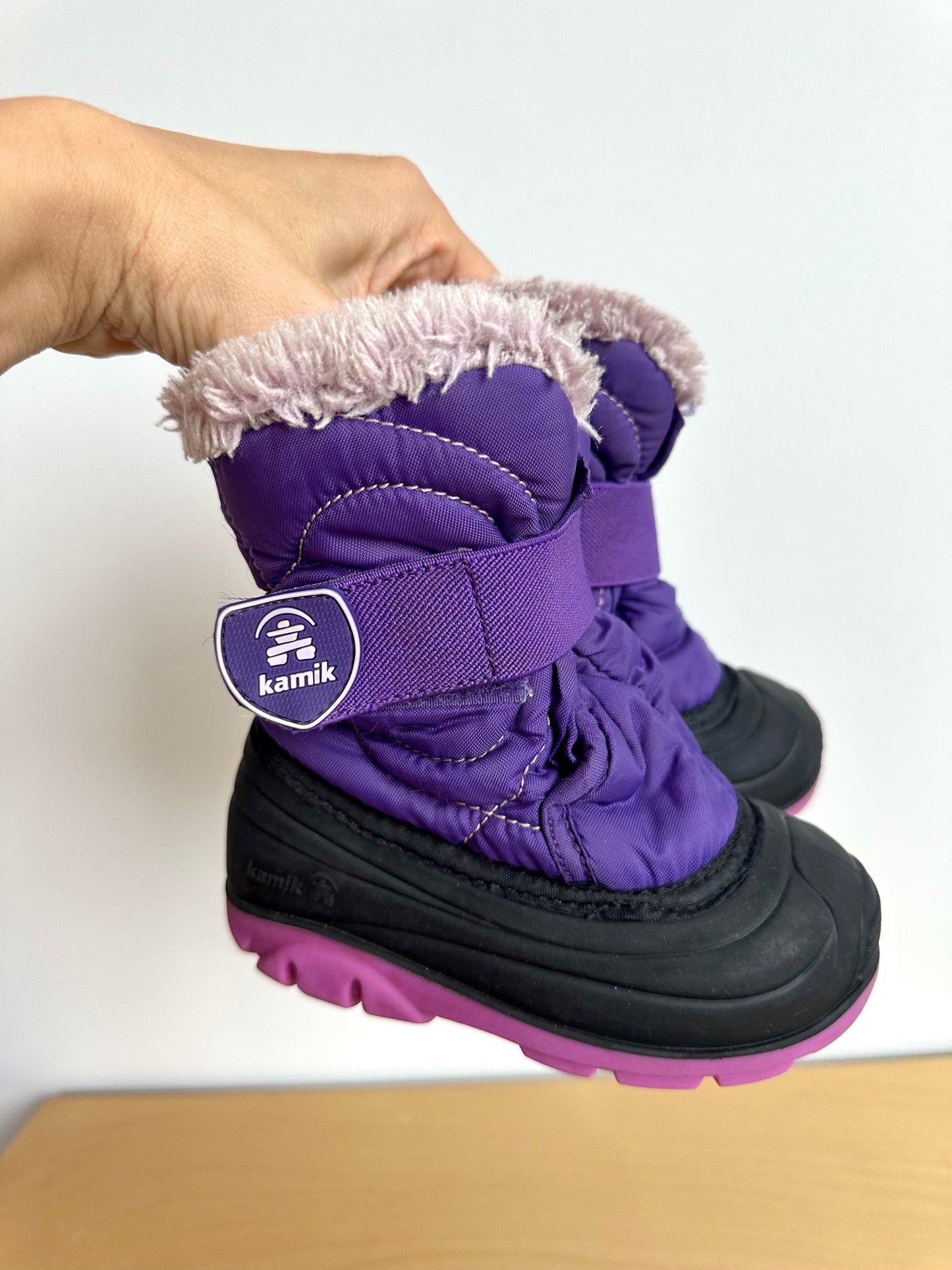 Kamik Purple Winter Boots / Size 7 Toddler