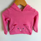 Mouse Pink Hoodie / 24m