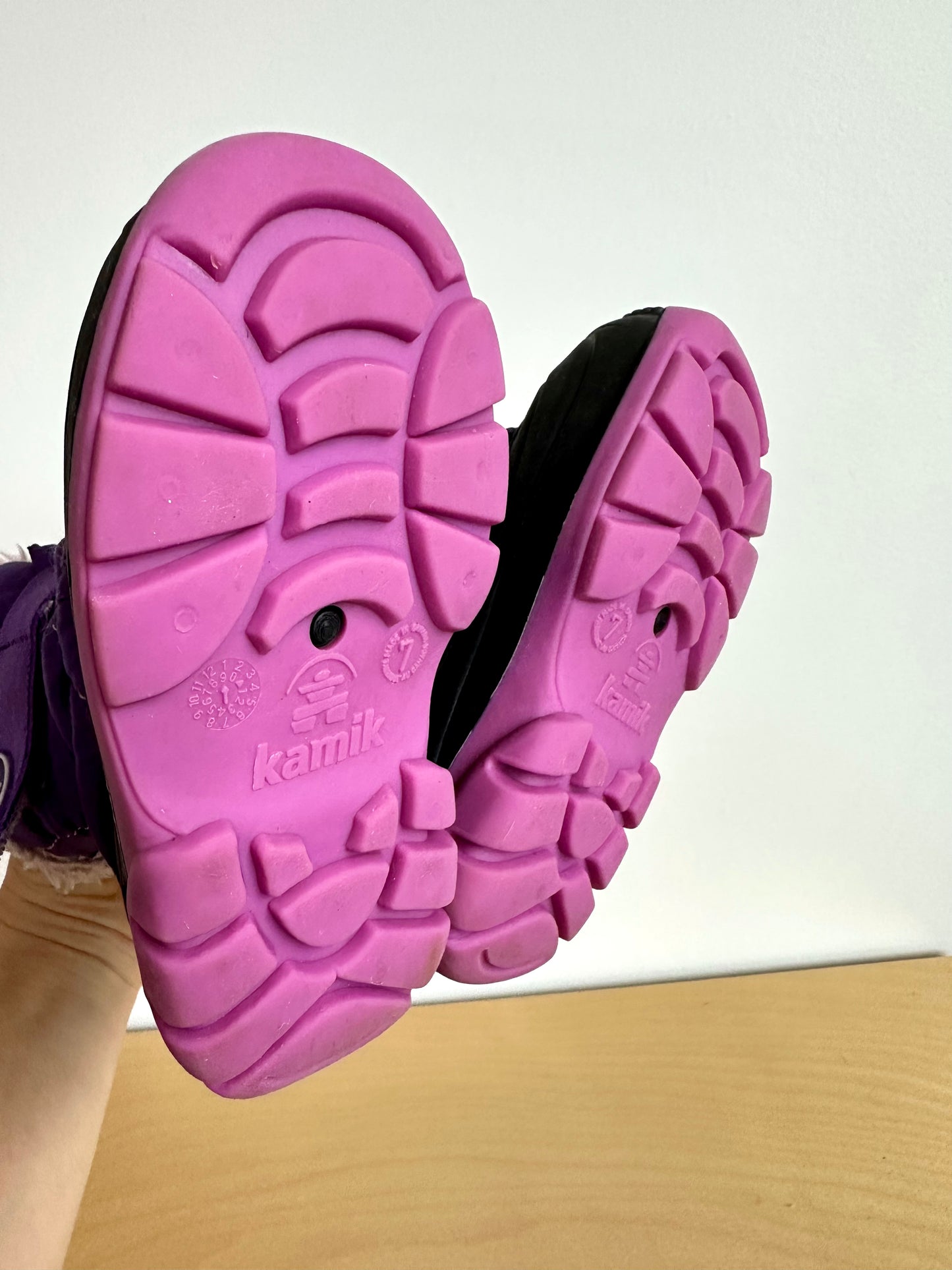 Kamik Purple Winter Boots / Size 7 Toddler