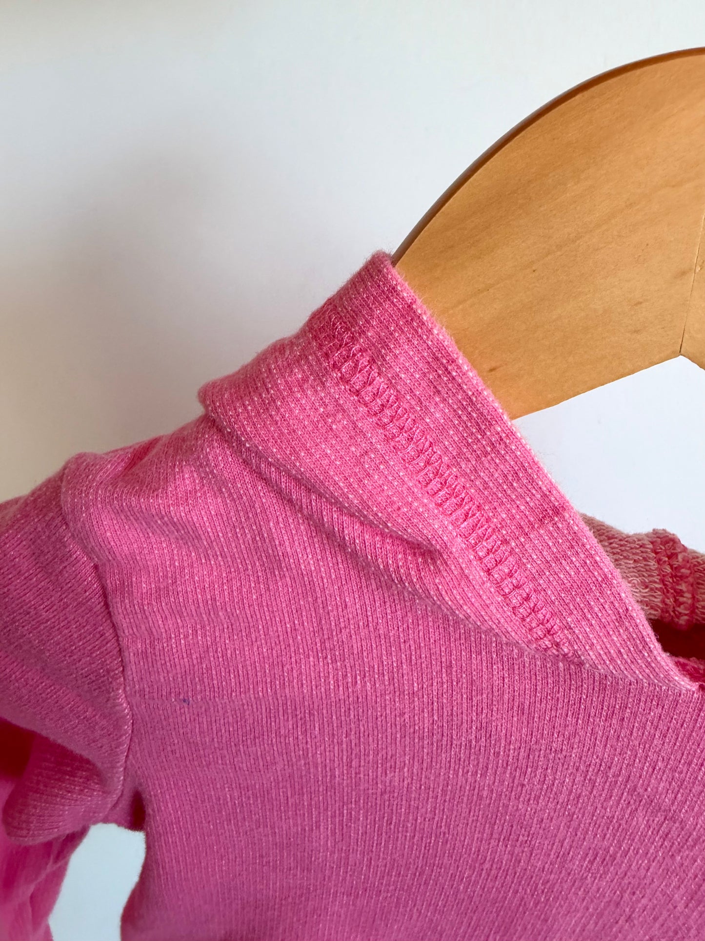 Mouse Pink Hoodie / 24m