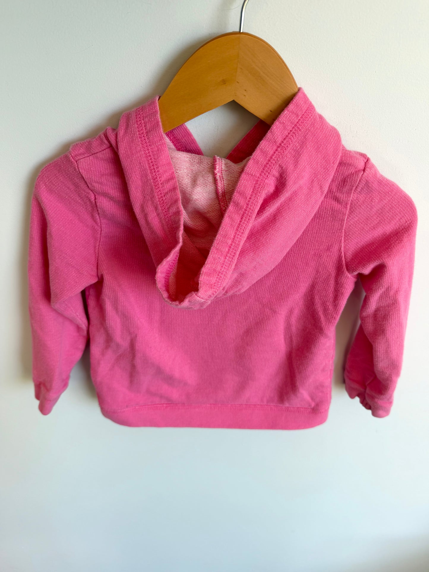 Mouse Pink Hoodie / 24m