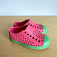 Native Pink + Green Shoes / Size 6 Toddler