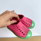 Native Pink + Green Shoes / Size 6 Toddler
