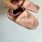 Pink Leather Soft Sole Shoes / Size 4 Toddler?