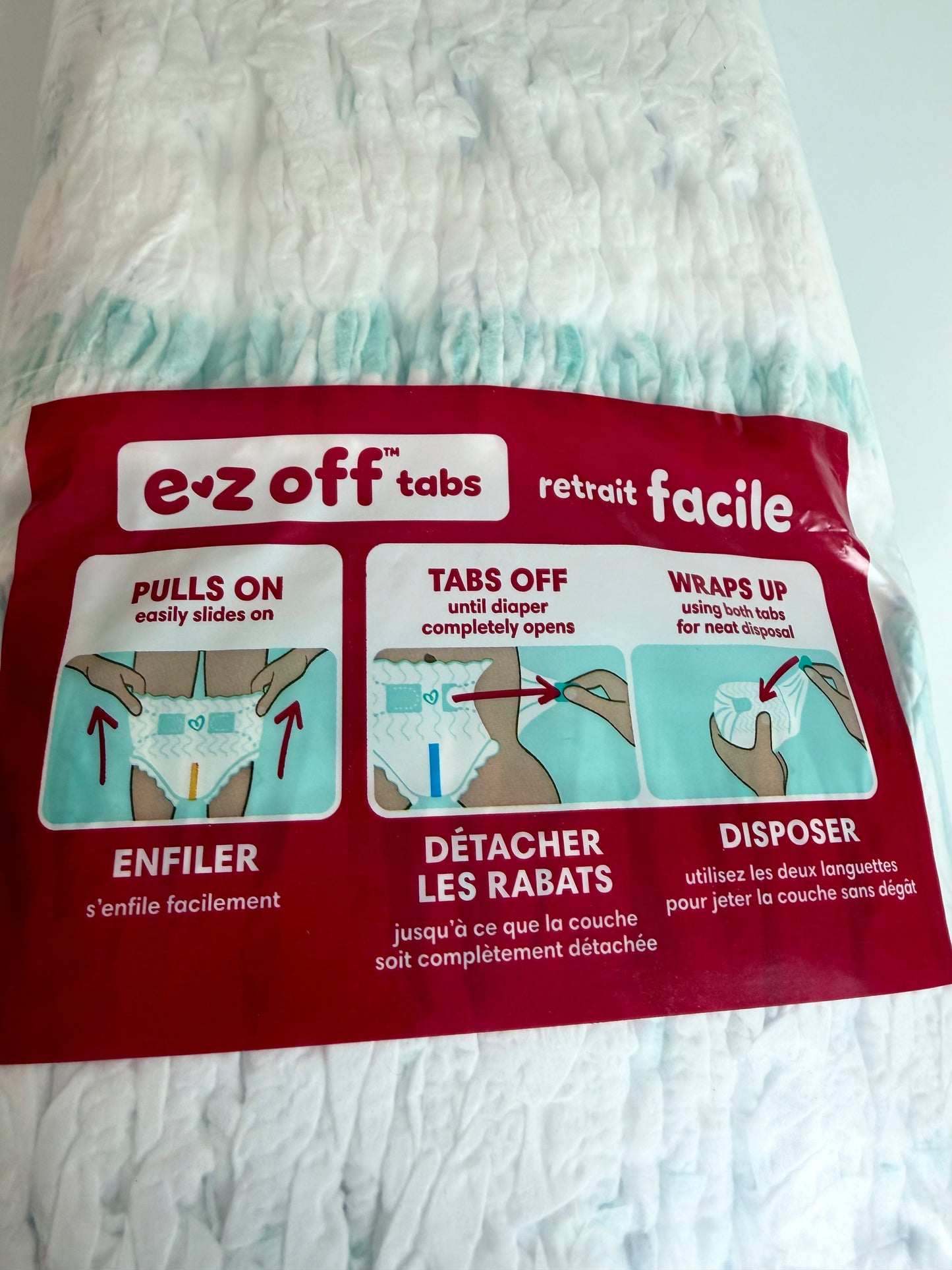Pull On Space Diapers (In Package) / Size 5 (No Shipping)