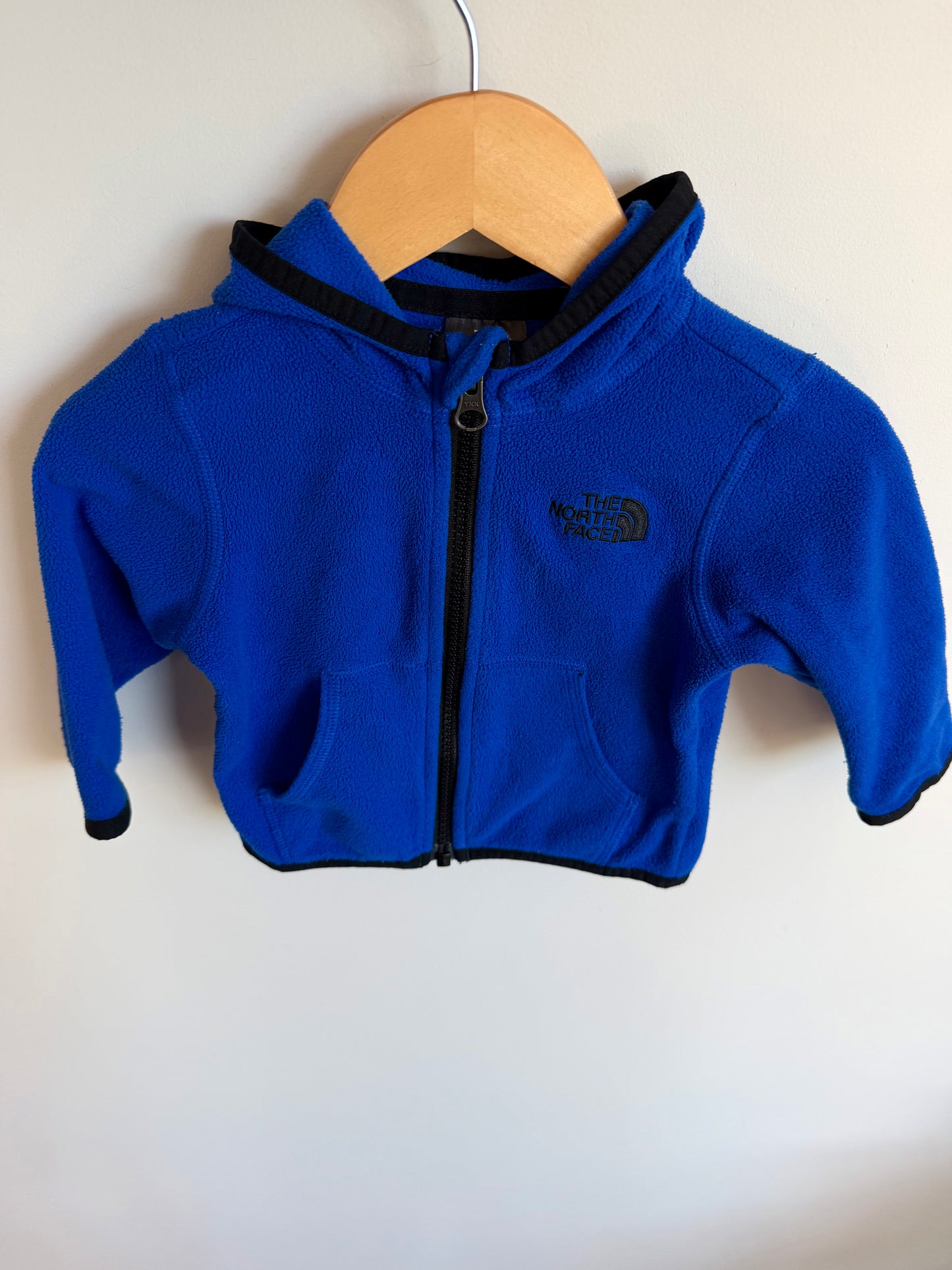 The North Face Blue Zipper Sweater / 3-6m