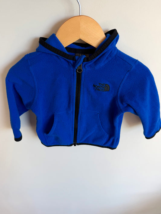 The North Face Blue Zipper Sweater / 3-6m