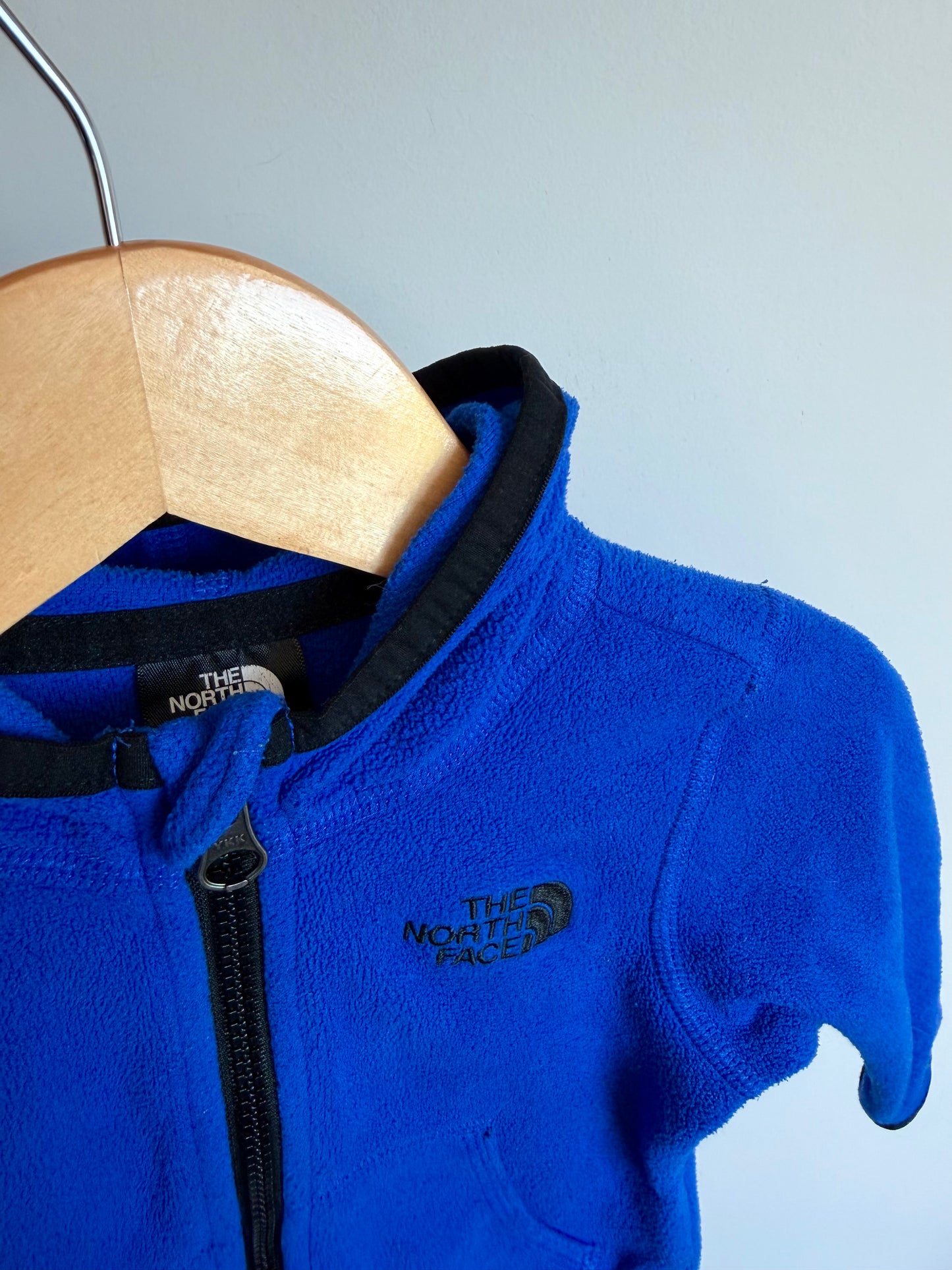 The North Face Blue Zipper Sweater / 3-6m