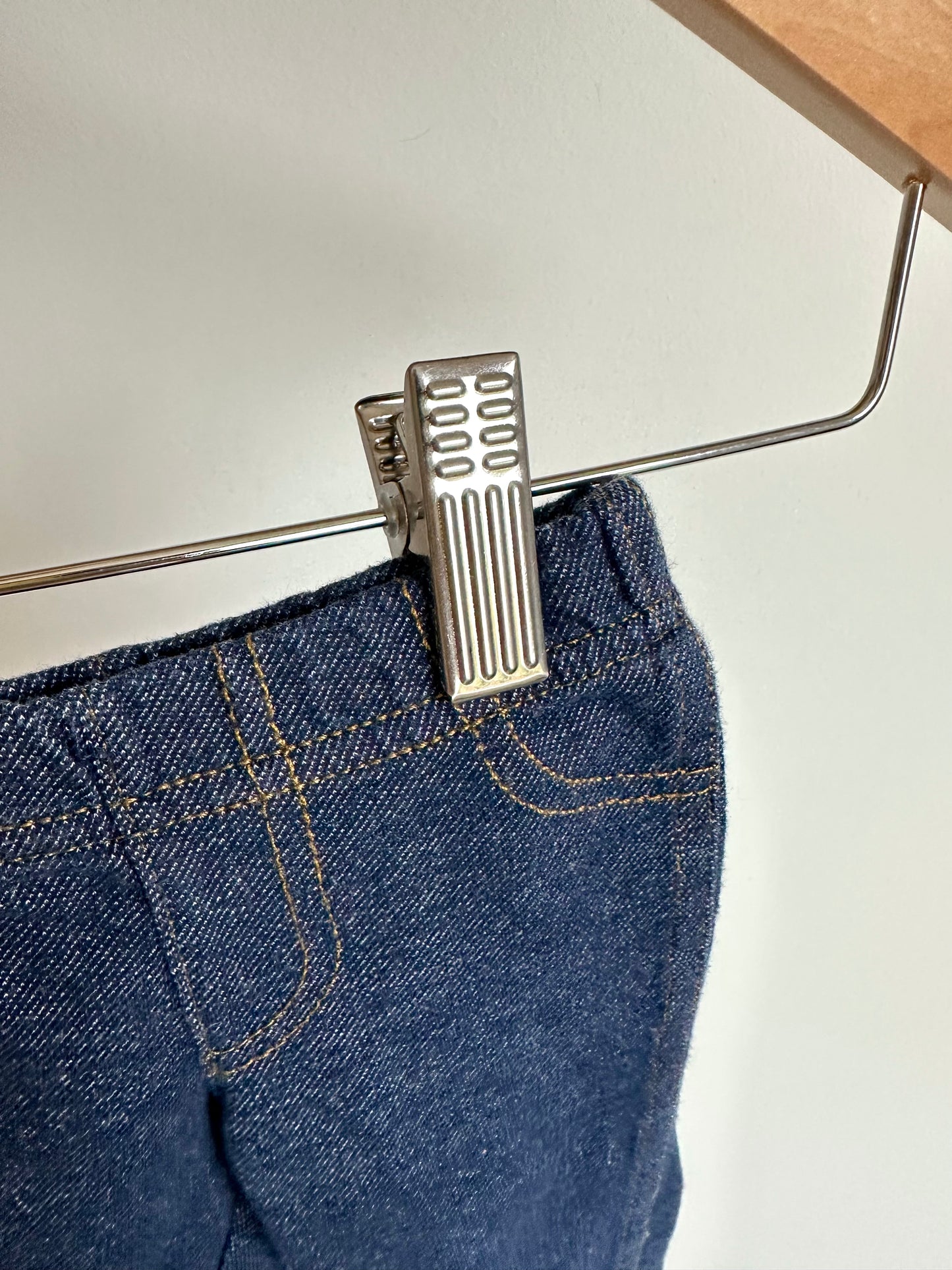 Blue Denim Look Pants / 3m