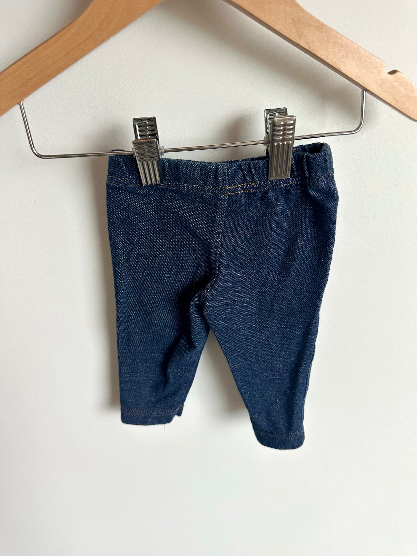 Blue Denim Look Pants / 3m
