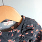 Corduroy Long Sleeve Floral Dress / 2T