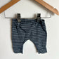 Grey Striped Pants / 3m