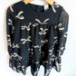 Bow Dark Dress / 2T
