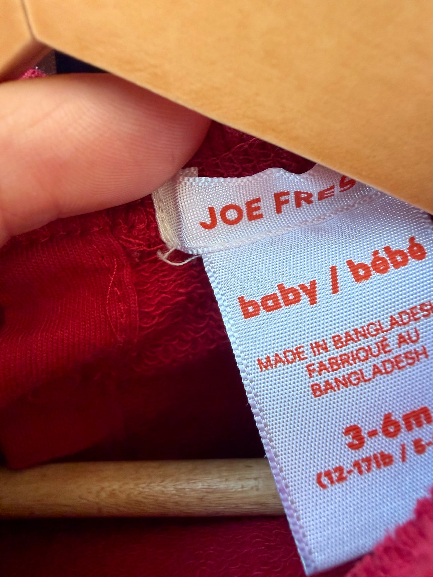 Dude Dog Red Sweater / 3-6m