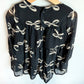 Bow Dark Dress / 2T