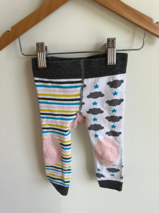 Zoocchini Knee Grip Tights + Socks/ 12m