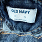 Denim Overall Dress / 2T