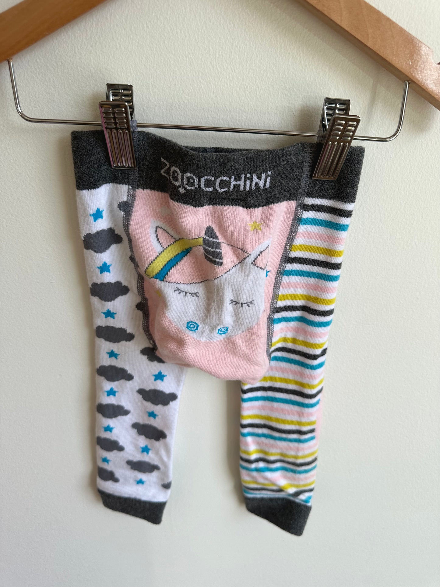 Zoocchini Knee Grip Tights + Socks/ 12m