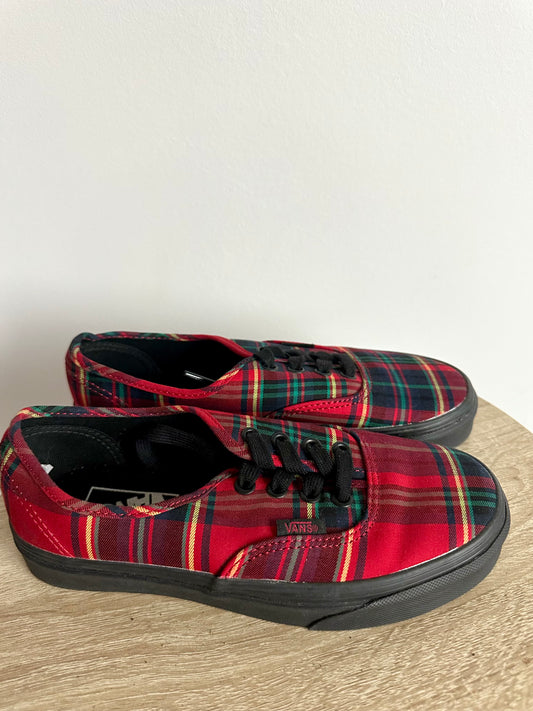 Vans Plaid Shoes (With Tags) / Size 3 Big Kids