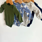 Set of 4 Long-sleeve Bodysuits / 3m