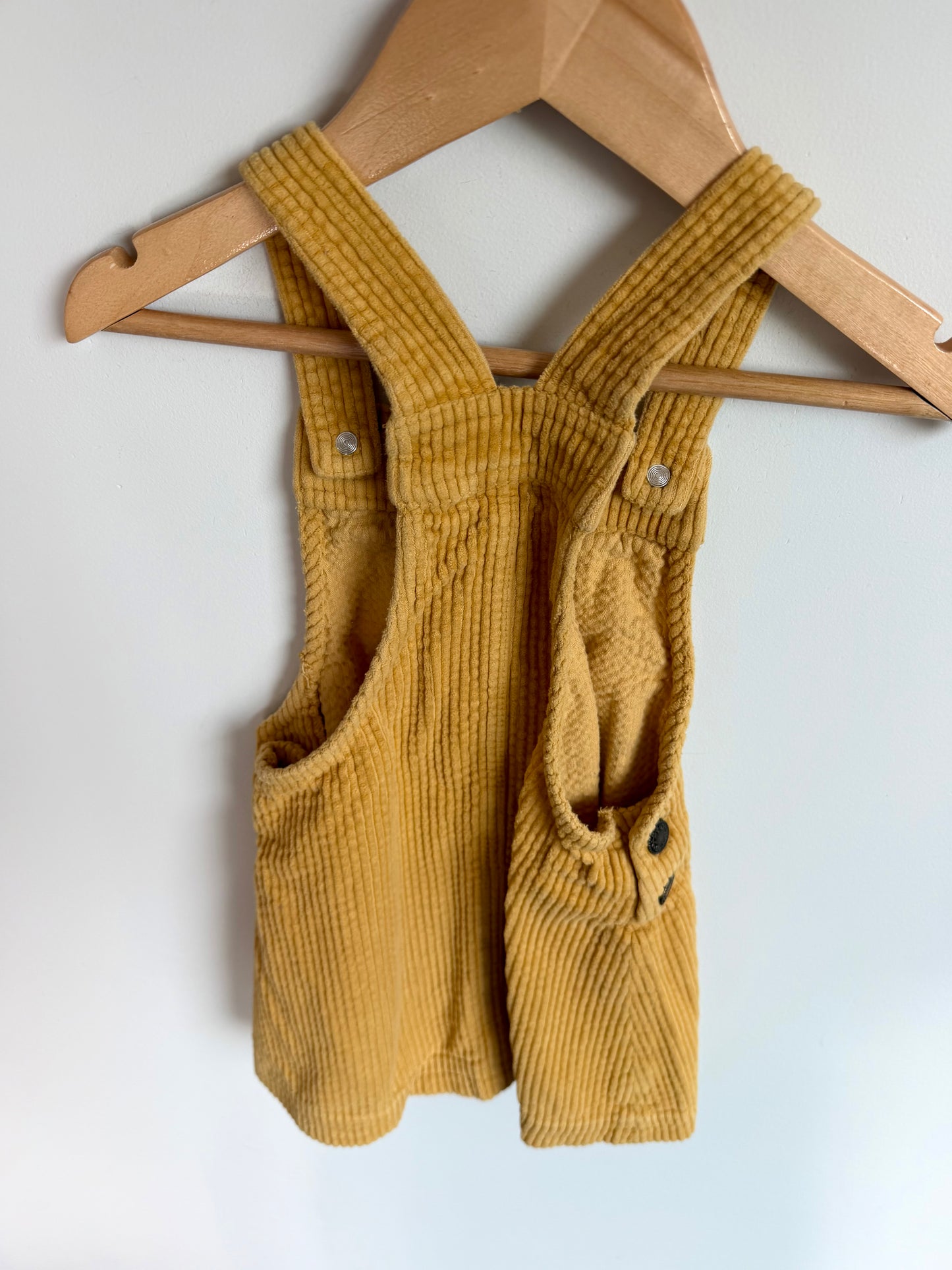 Mustard Overall Dress / 2T
