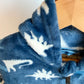 Hatley Dinosaur Blue Bunting Suit / 12-18m