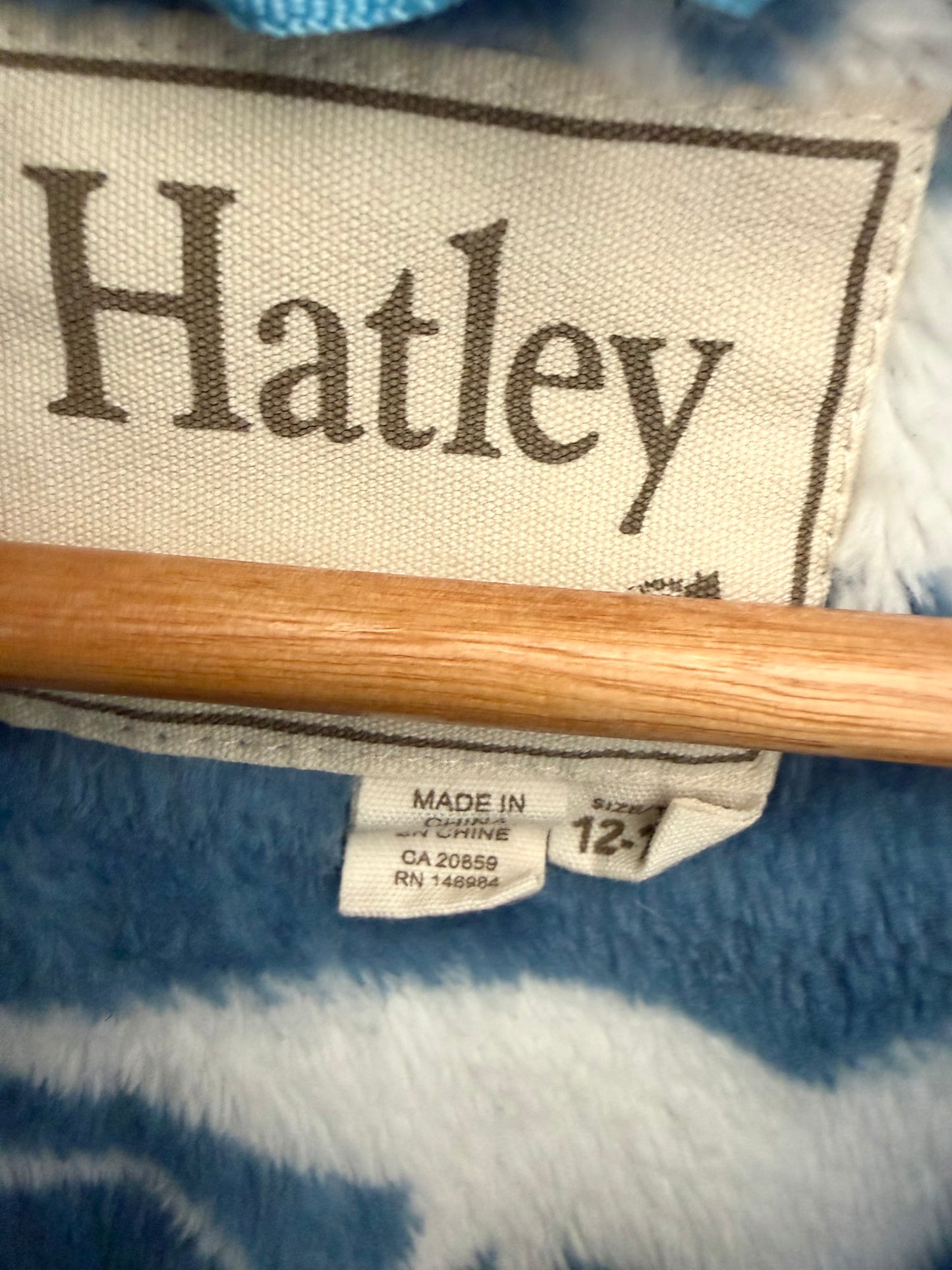 Hatley Dinosaur Blue Bunting Suit / 12-18m