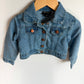 Butterfly Button Jean Jacket / 24m