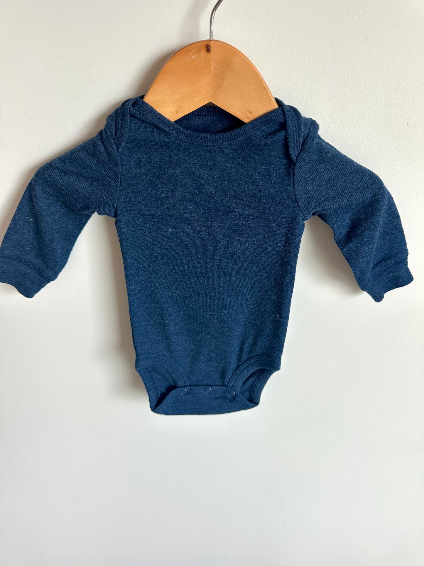 Set of 4 Long-sleeve Bodysuits / 3m