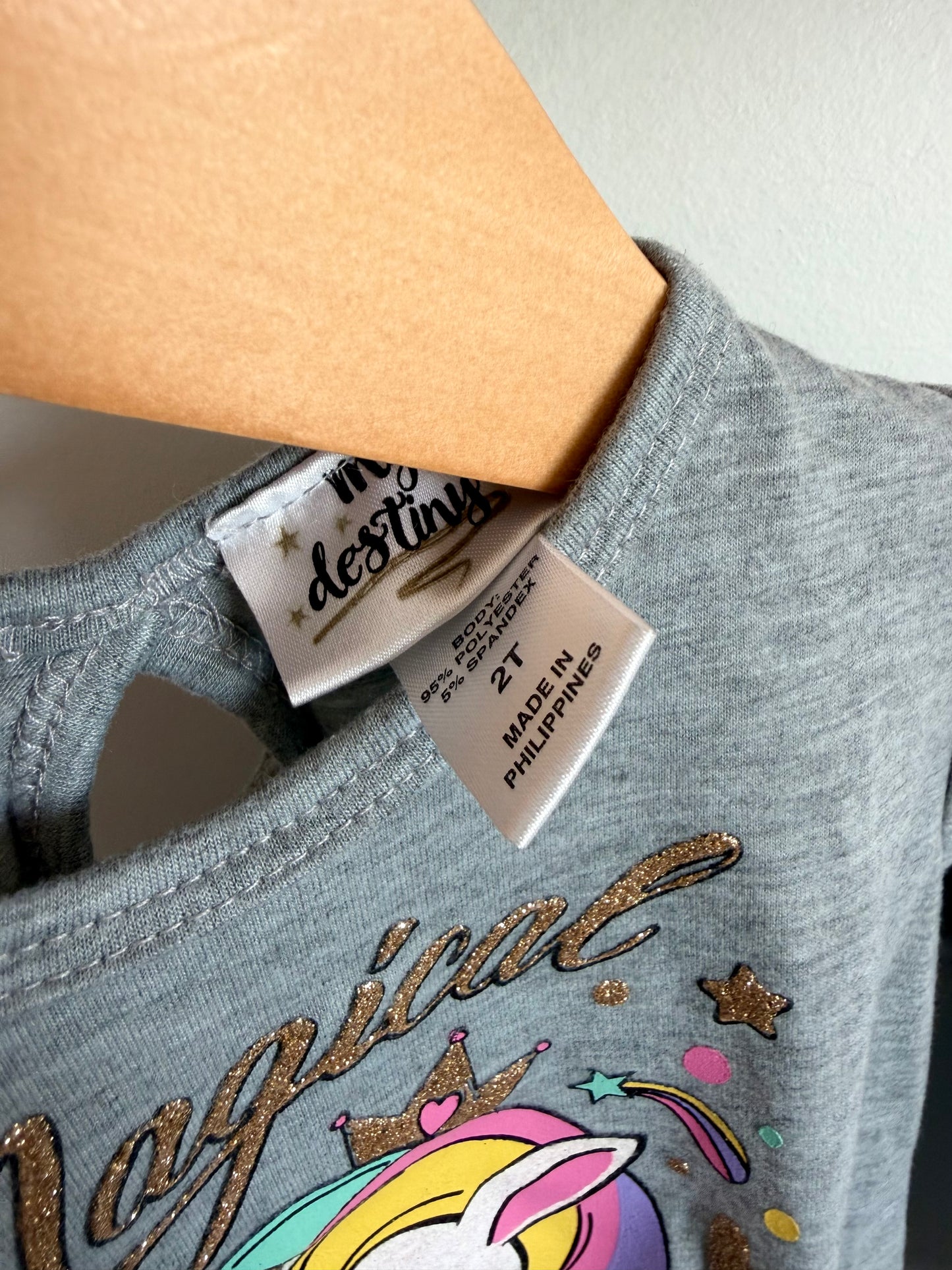 Magical Unicorn Knotted Top / 24m