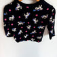 Unicorn Black Top / 18m
