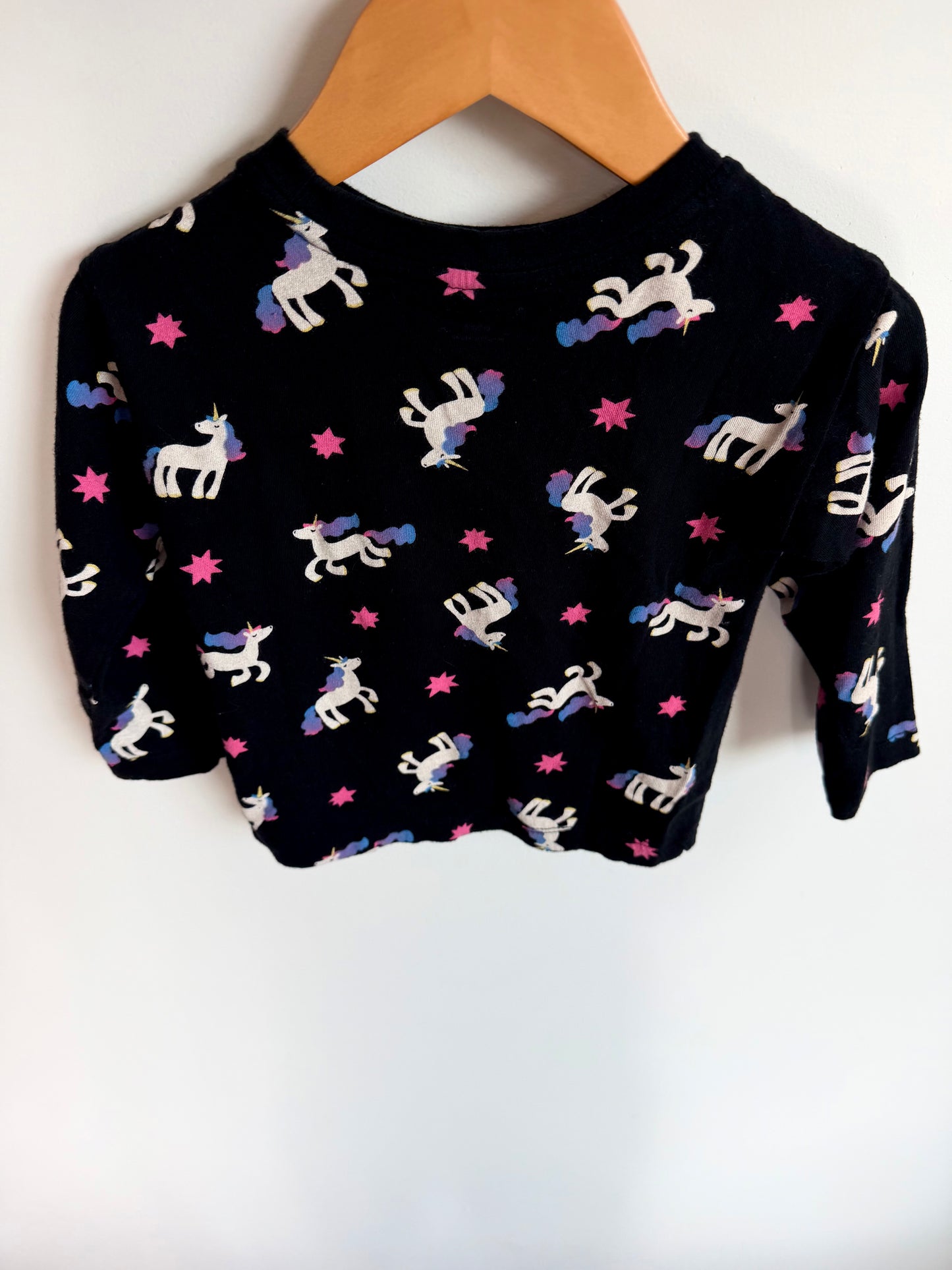 Unicorn Black Top / 18m