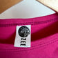 Organic GOTS Fuschia Bodysuit / 12-18m