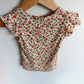 Orange Flower Top / 24m