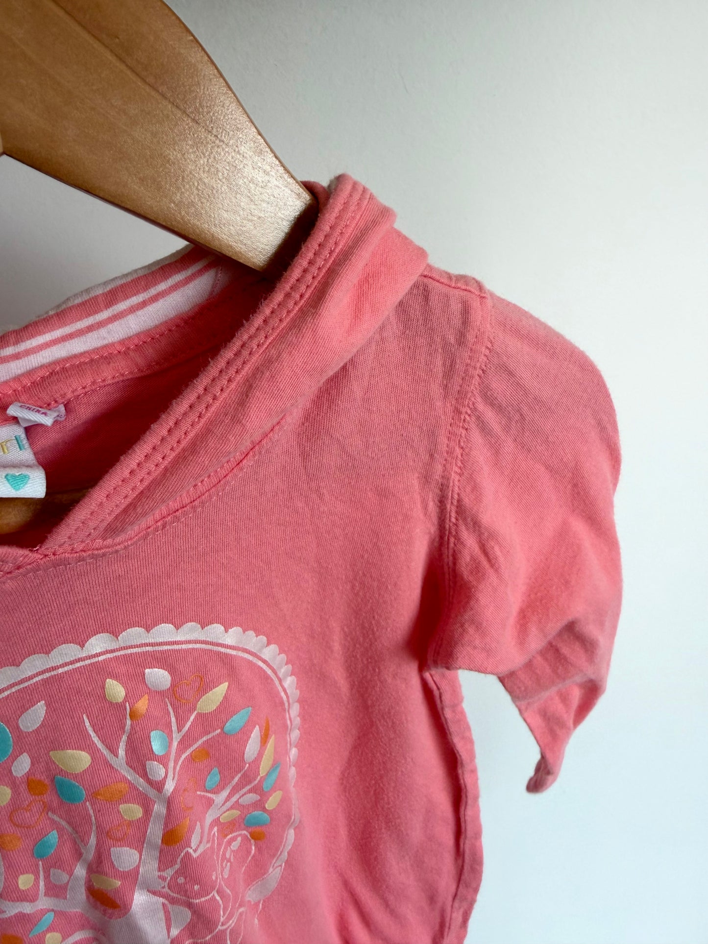 RipCurl Pink Hood Top / 2T