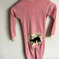 Pink Bear Bum Sleeper / 2T