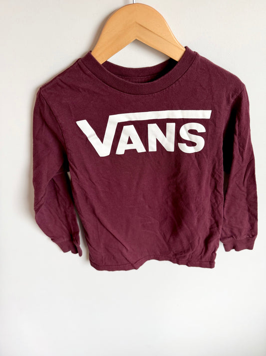 Vans Long Sleeve Top / 4T