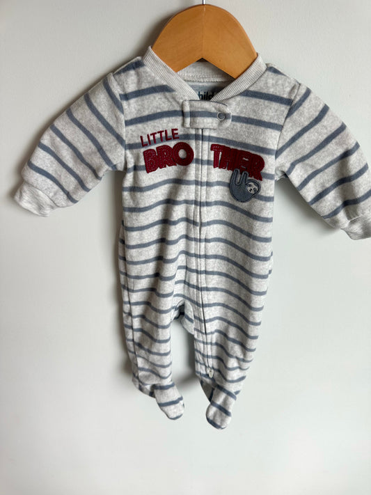 Fleece Little Brother Sleeper / 0-3m