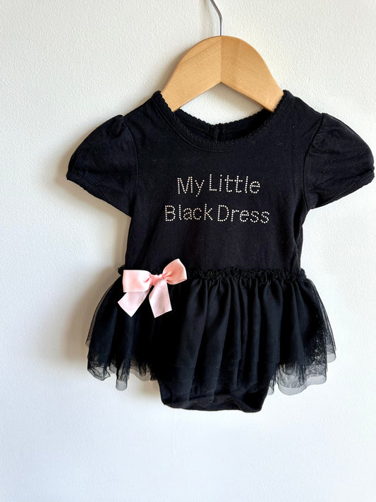 My Little Black Dress Bodysuit / 6-9m