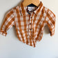 Tommy Bahama Orange Button Up Bodysuit / 6-9m