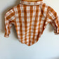 Tommy Bahama Orange Button Up Bodysuit / 6-9m