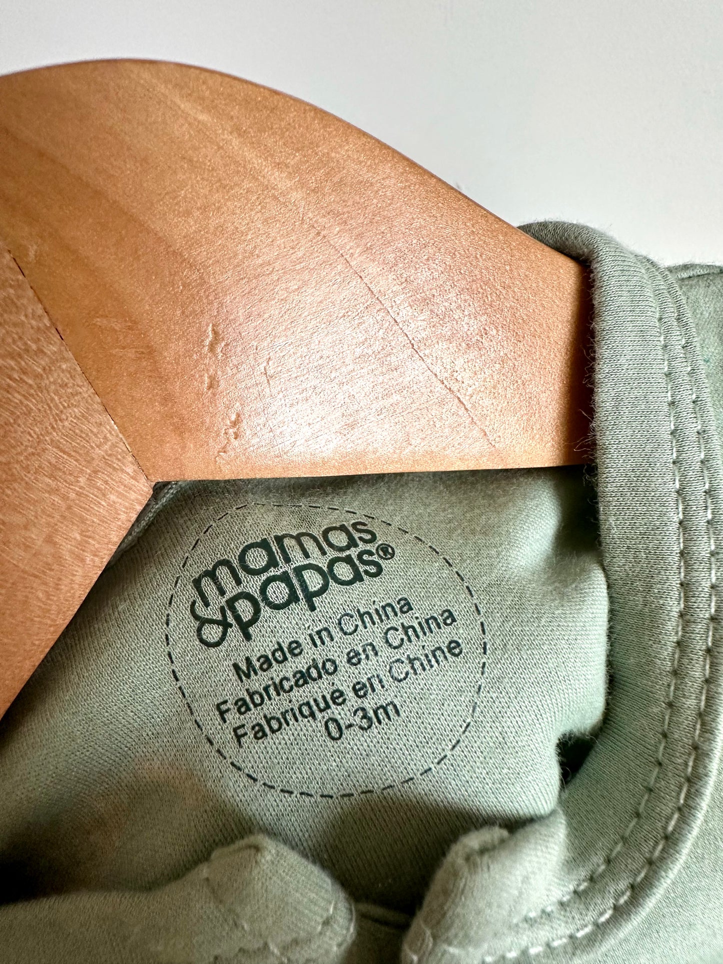 Green Dino Snap Sleeper / 0-3m