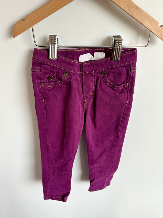 H&M Plum Jeans / 24m