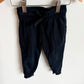 Tapered Black Sweatpants / 2T