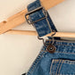 Denim Short Overalls / 3-6m