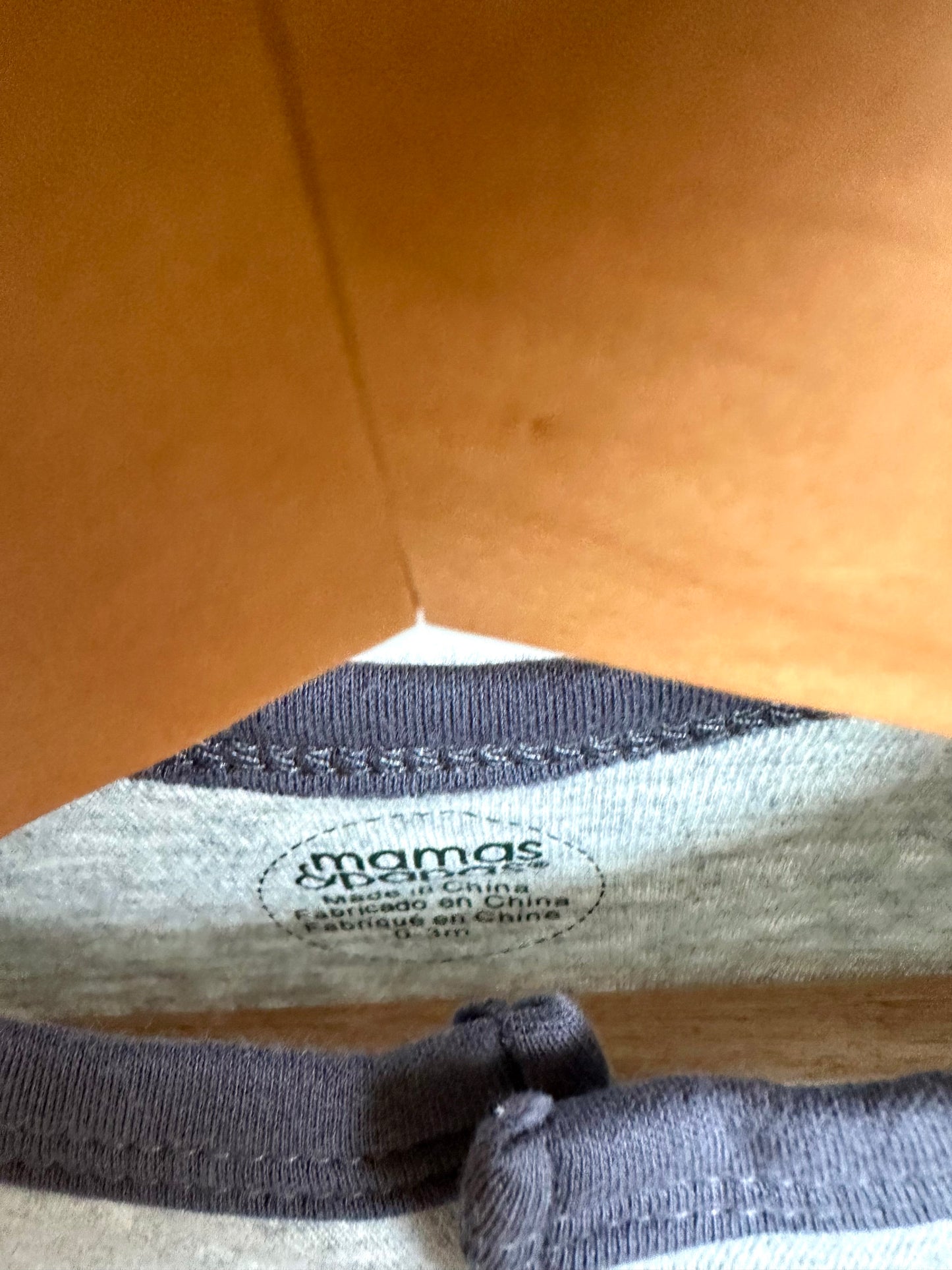 Grey Dino Snap Sleeper / 0-3m