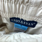 Cream Drawstring Shorts / 4T