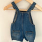 Denim Short Overalls / 3-6m