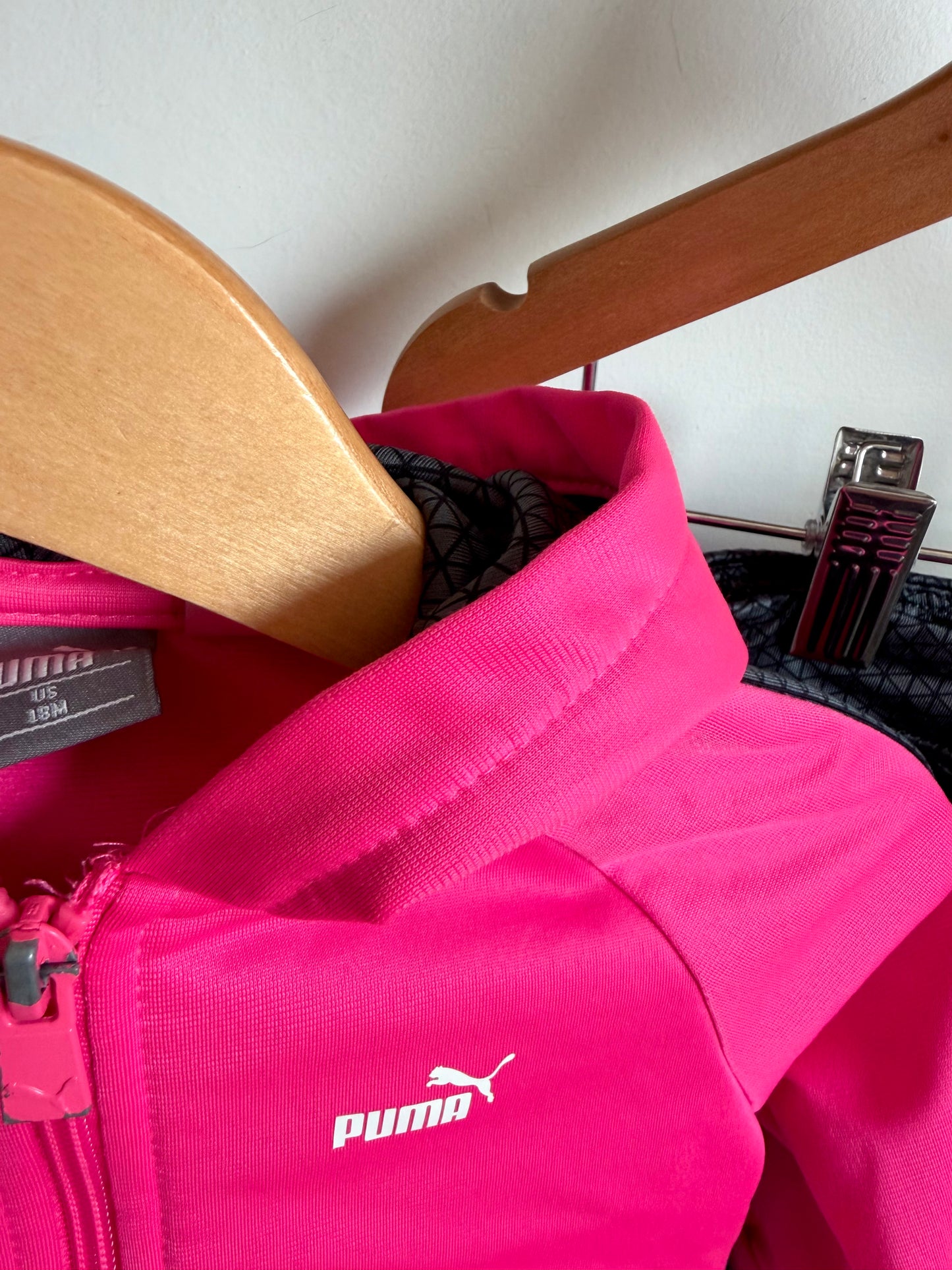 Puma Pink Hoodie + Pants / 18m