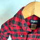 Buffalo Plaid Collared Bodysuit / 3m